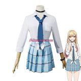 Halloween My Dress-Up Darling Cosplay Costume Marin Kitagawa School Uniform Costume