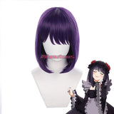 Halloween My Dress-Up Darling Cosplay Wig Marin Kitagawa Shizuku Short Purple Wig