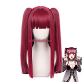 Halloween My Dress-Up Darling Cosplay Wig Marin Kitagawa Little Devil Long Wine Red Wig