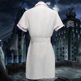 The Dark Knight Cosplay Costume Joker Nurse White Hospital Uniform worker