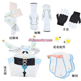 Genshin Impact Lumine Cosplay Costume Dress Lolita