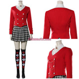 Heathers The Musical-Veronica Sawyer Cosplay Costume Uniform Skirt Outfits Halloween Carnival Costumes