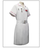 The Dark Knight Cosplay Costume Joker Nurse White Hospital Uniform worker