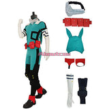 My Hero Academia Midoriya Izuku Deku Battle Cosplay Costume Unisex Set