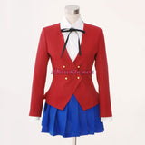 TIGER DRAGON Toradora Cosplay Taiga Aisaka Cosplay School Uniforms