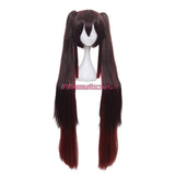 Genshin Impact Hutao Cosplay Costume Wig Full Dress Uniform With Top Hat Hutao