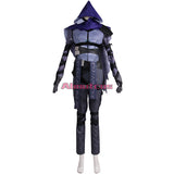 Valorant Omen Halloween Outfits Men Suit Christmas Role Play Cosplay Costume