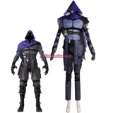 Valorant Omen Halloween Outfits Men Suit Christmas Role Play Cosplay Costume