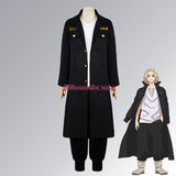 Tokyo Revengers Cosplay Costume Sano Manjiro Mikey Costume Embroidery Pattern