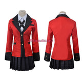 Kakegurui - Compulsive Gambler Kakegurui Twin Cosplay Costume Jabami Yumeko Saotome Meari Momobami Kirari School Uniform Costume