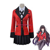 Kakegurui - Compulsive Gambler Kakegurui Twin Cosplay Costume Jabami Yumeko Saotome Meari Momobami Kirari School Uniform Costume