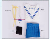 Fruits Basket Tohru Honda Cosplay Costume Uniform JK Girl School Uniform Sailor