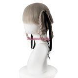 Kakegurui - Compulsive Gambler Kakegurui Twin Cosplay Costume Momobami Kirari  Short Light Gray Wig