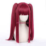 Halloween My Dress-Up Darling Cosplay Wig Marin Kitagawa Little Devil Long Wine Red Wig