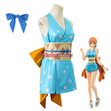 One Piece Cosplay Costume Wano Country Arc Nami Kimono Costume