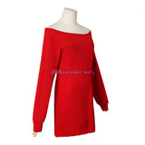 SPY x FAMILY Cosplay Costume Yor Forger Red Sweater Costume