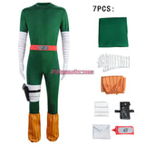 Rock Lee Cosplay Costume Jumpsuit Outfits Halloween Carnival Suit