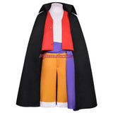 One Piece Cosplay Costume Country Monkey D. Luffy Men Kimono Coat Pants Hat Cartoon