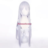 Halloween My Dress-Up Darling Cosplay Wig Marin Kitagawa Black Long Light Purple Wig