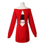 SPY x FAMILY Cosplay Costume Yor Forger Red Sweater Costume