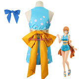 One Piece Cosplay Costume Wano Country Arc Nami Kimono Costume