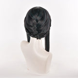 SPY x FAMILY Cosplay Wig Yor Forger Thorn Princess Long Black Wig With Updo-3