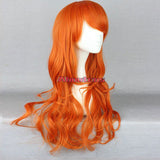 ONE PIECE FILM RED Cosplay Wig Nami Long Orange Wig