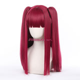 Halloween My Dress-Up Darling Cosplay Wig Marin Kitagawa Little Devil Long Wine Red Wig