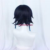 Genshin Impact Cosplay Wig Venti Female Long Gradient Blue Wig