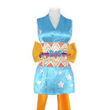 One Wano Country Piece Nami Cosplay Costume Wanokuni Style Nami Kimono Dress