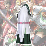 Highschool of the Dead Rei Miyamoto Saeko Busujima Saya Takagi Cosplay Costume