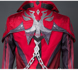 Genshin Impact Diluc Skin Cosplay Costume Diluc Dark Red Costume