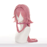 Genshin Impact Cosplay Wig Yae Miko Long Pink Wig