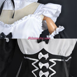 Re:Zero Starting Life in Another World Cosplay Costume Ram Rem Maid Costume