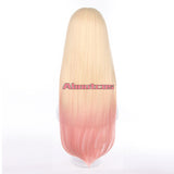 Halloween My Dress-Up Darling Cosplay Wig Marin Kitagawa Long Gradient Yellow Pink Wig