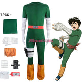 Rock Lee Cosplay Costume Jumpsuit Outfits Halloween Carnival Suit