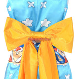 One Wano Country Piece Nami Cosplay Costume Wanokuni Style Nami Kimono Dress