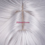 Genshin Impact Cosplay Wig Shenhe Long Gradient Silver Grey Wig