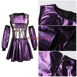 RAIN ON ME MV Ariana Grande Lady Gaga Cosplay Costume Adult Women Dress