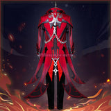 Genshin Impact Diluc Skin Cosplay Costume Diluc Dark Red Costume