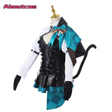 Genshin Impact Lynette Halloween Christmas Carnival Cosplay Costume