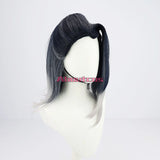 Valorant Viper Fade Cosplay Wig 50cm Long Heat Resistant Synthetic Wig