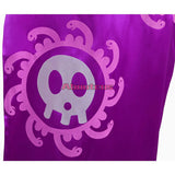 ONE PIECE Boa Hancock Cosplay Costumes Purple Dress Parties Fancy Suit