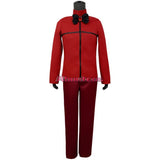 Hazbin Hotel Cosplay Costume Alastor Red Suit Costume