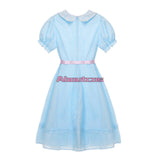 The Shining Twins Cosplay Costume Parent-child Clothing Dress Sweet Lace Girl Dress