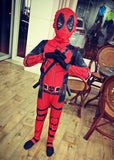 Kids Deadpool Cosplay Costume Halloween Dress