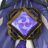 Genshin Impact Cosplay Costume Keqing Opulent Splendor Outfit Costume