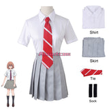 Tokyo Revengers Tachibana Hinata Cosplay Costume JK School Outfits Shirt Tie Skirt Socks Suit