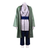 Manga Konoha Hokage Senju Hime Tsunade Cosplay Costume Lady Green Women Kimono Cloak