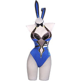 Genshin Impact Yelan Cosplay Bunny Costume Game Fanart Yelan Suit Sexy Cosplay Costume